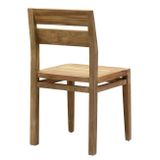 HERA záhradná stolička zo starého teakového dreva