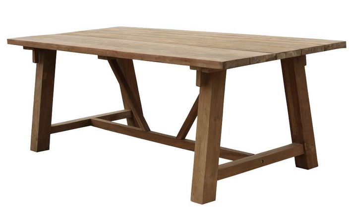 ARIUS masívny teakový stôl 220 x 100 cm
