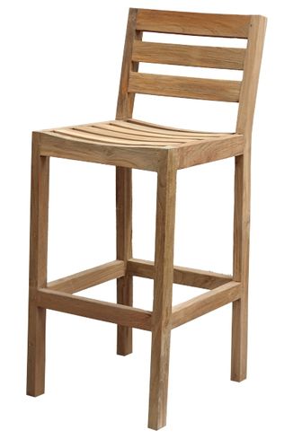 CASTELLO barová stolička z teakového dreva